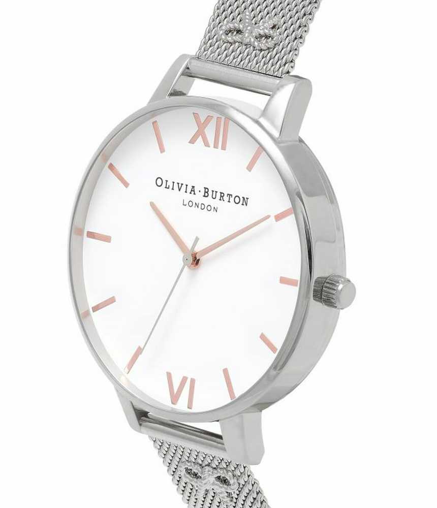 Laikrodis OLIVIA BURTON OB16ES10. Kwarcowy, Kolor balta. Kobieta.