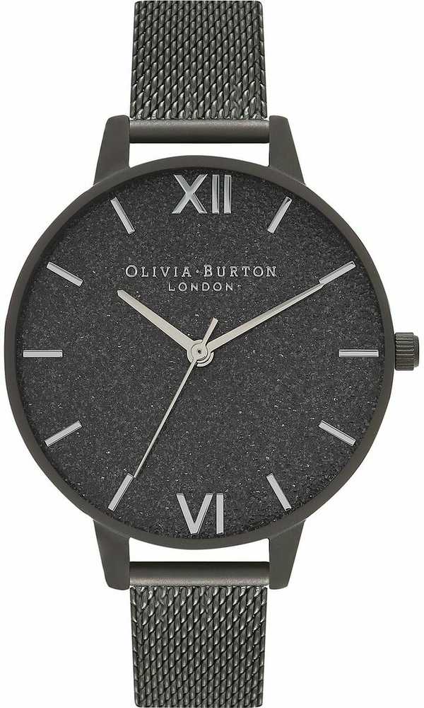 Laikrodis OLIVIA BURTON OB16GD49. Kvarcas, Juoda Spalva. Moteris.