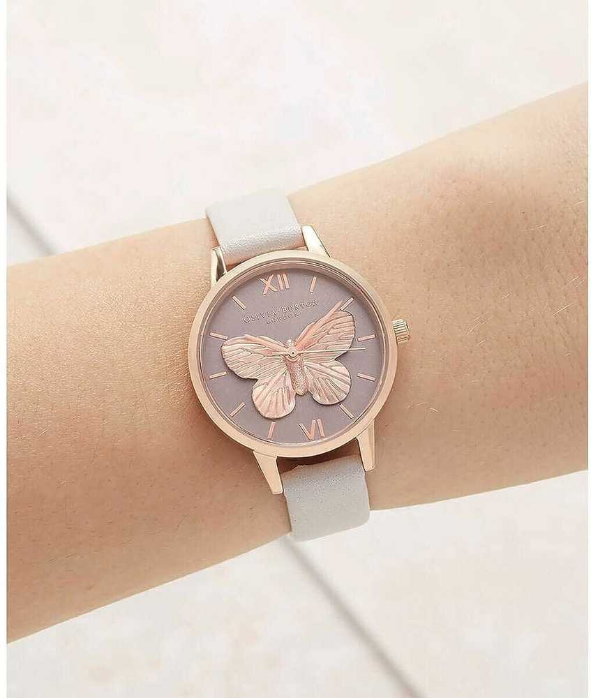 Laikrodis OLIVIA BURTON OB16MB16. Kwarcowy, Kolor rožinė. Kobieta.