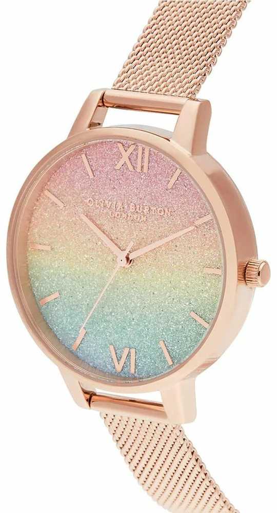 Laikrodis OLIVIA BURTON OB16RB18. Kwarcowy, Kolor raudona. Kobieta.