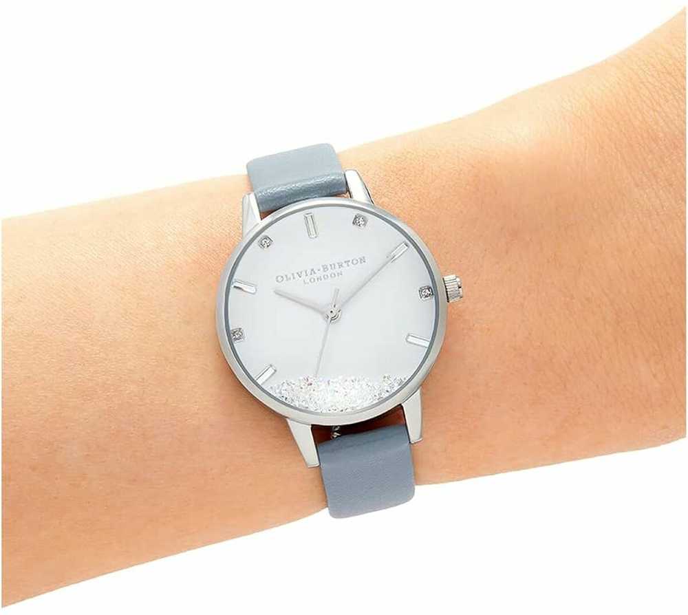 Laikrodis OLIVIA BURTON OB16SG07. Kwarcowy, Kolor sidabrinė. Kobieta.