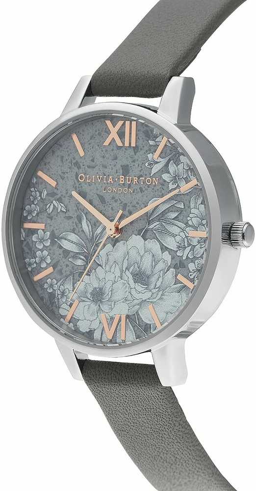 Laikrodis OLIVIA BURTON OB16TZ05. Kwarcowy, Kolor pilka. Kobieta.