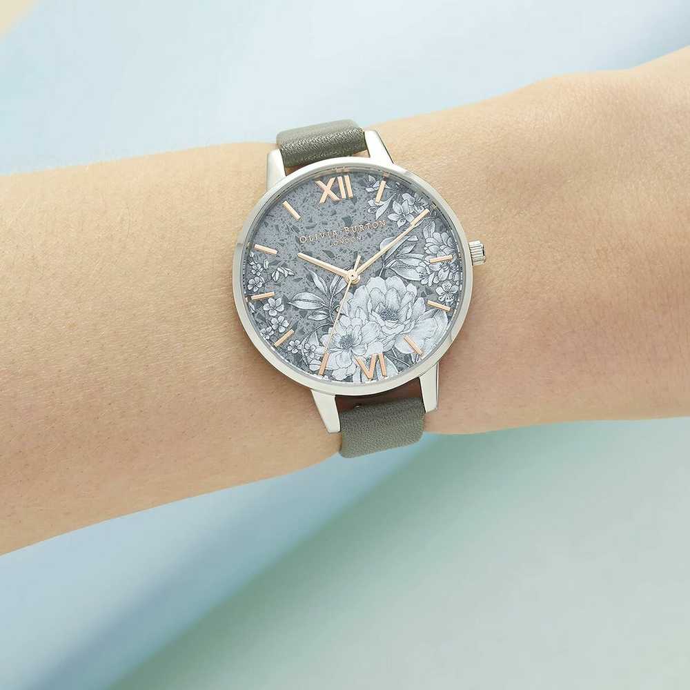 Laikrodis OLIVIA BURTON OB16TZ05. Kwarcowy, Kolor pilka. Kobieta.