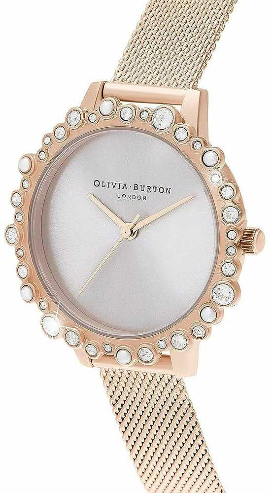 Laikrodis OLIVIA BURTON OB16US50. Kwarcowy, Kolor smėlio spalva. Kobieta.