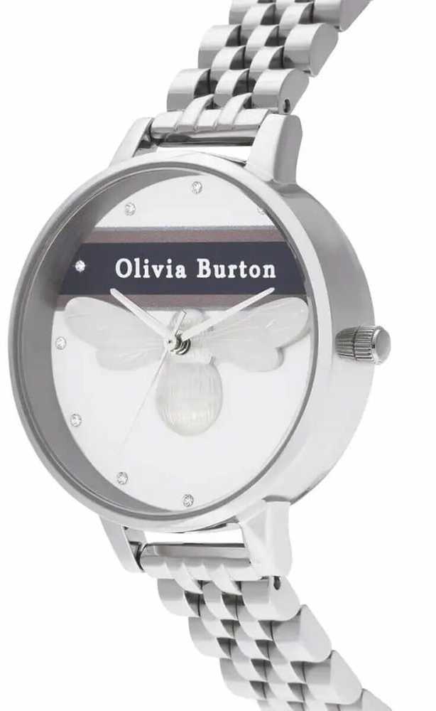 Laikrodis OLIVIA BURTON OB16VS07. Kwarcowy, Kolor balta. Kobieta.