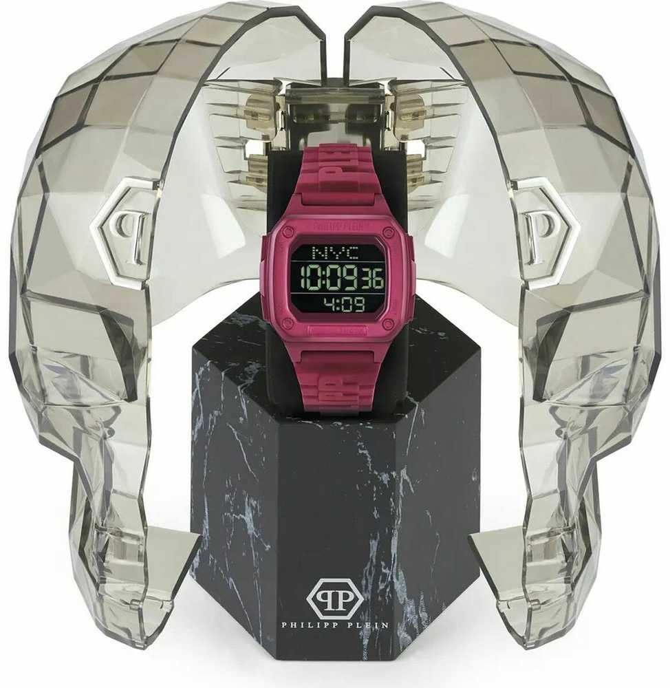 Laikrodis PHILIPP PLEIN PWHAA0121. Kwarcowy, Kolor pilka. Unisex.