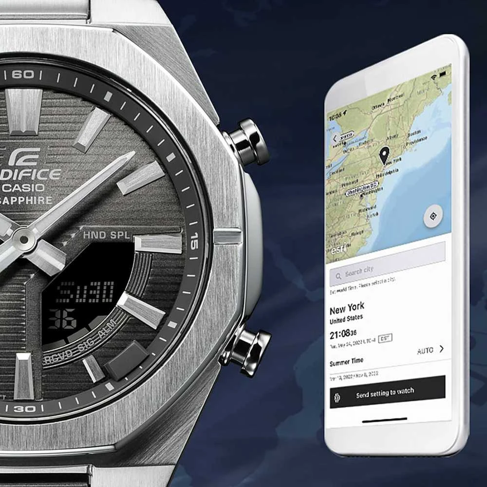 Laikrodis Casio Edifice Bluetooth ECB-S10D-8AEF