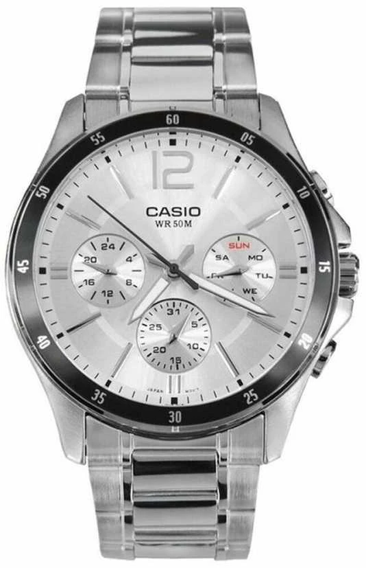 Casio MTP-1374D-7A vyriškas laikrodis (zd063e) + dėžutė