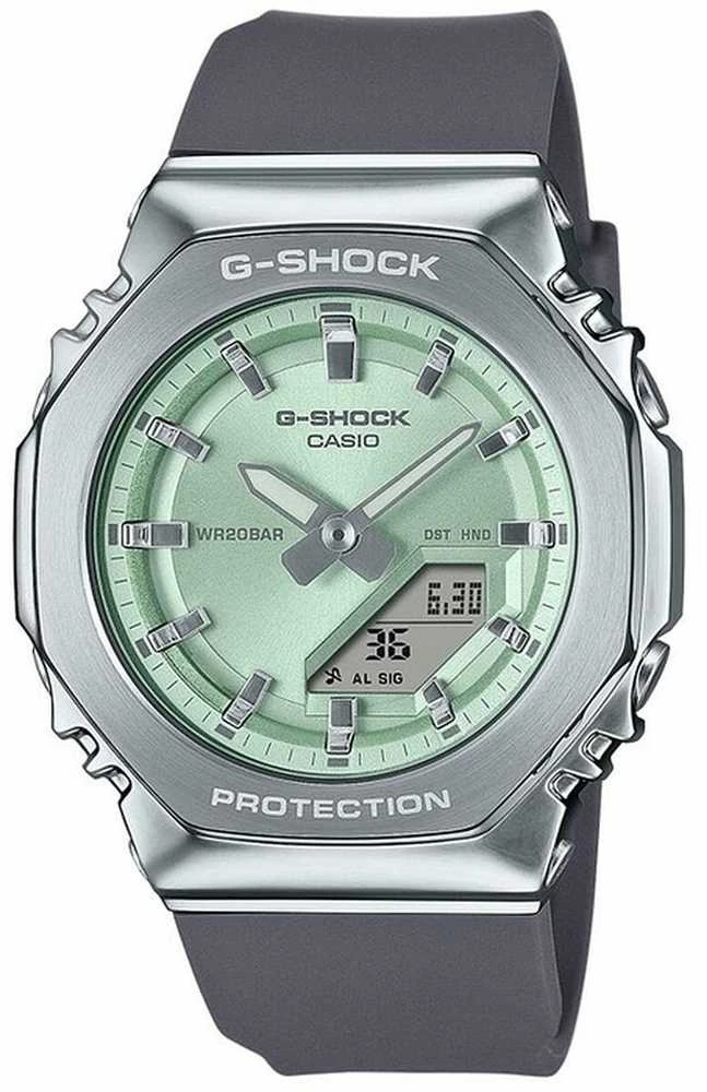 Laikrodis Casio G-shock analoginis-skaitmeninis moteriškas GM-S2110-3AER