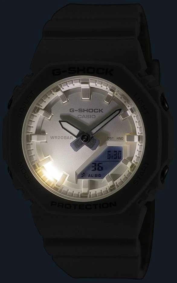 „Casio G-shock“ analoginis-skaitmeninis moteriškas laikrodis GMA-P2100M-7AER