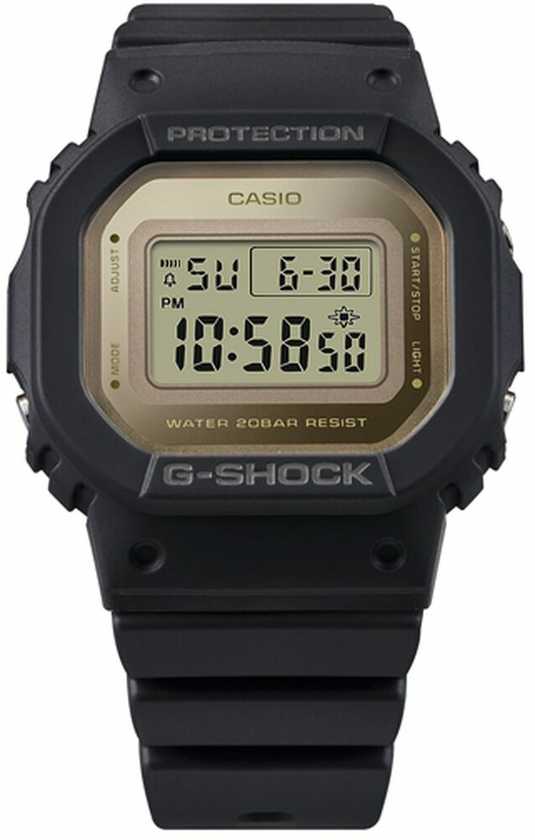 Laikrodis „Casio G-shock“ originalios metalinės akcentinės spalvos GMD-S5600-1ER