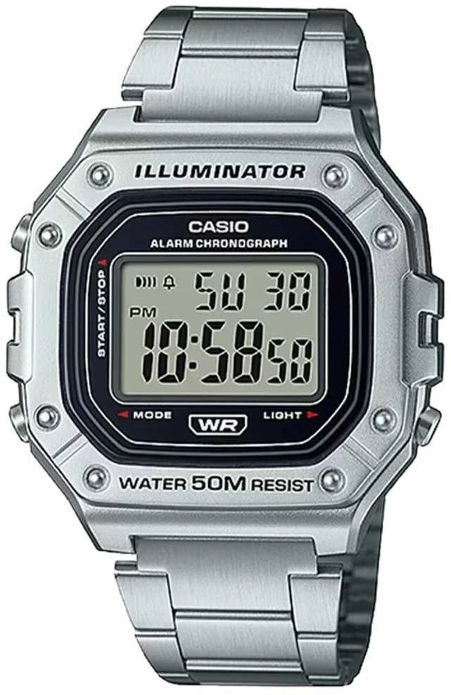 Casio VYRIŠKAS LAIKRODIS W-218HD-1A + DĖŽUTĖ