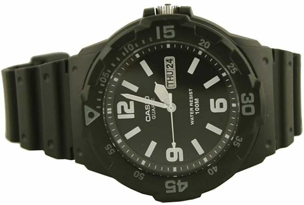 Casio MRW-200H-1B2VEF rankinis laikrodis Kvartcas Laikrodis su apyranke Kištukinis Juoda