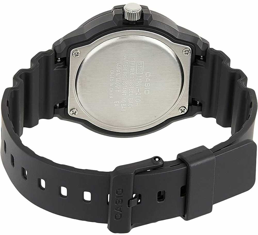 Casio MRW-200H-1B2VEF rankinis laikrodis Kvartcas Laikrodis su apyranke Kištukinis Juoda