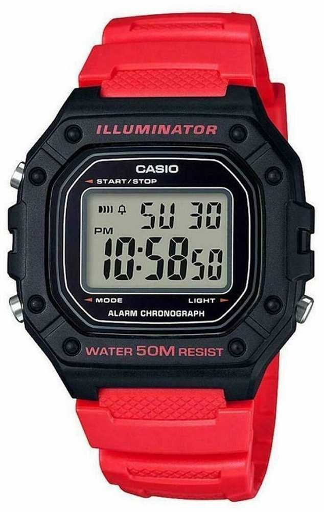 Vyriškas laikrodis CASIO W-218H-4B + BOX