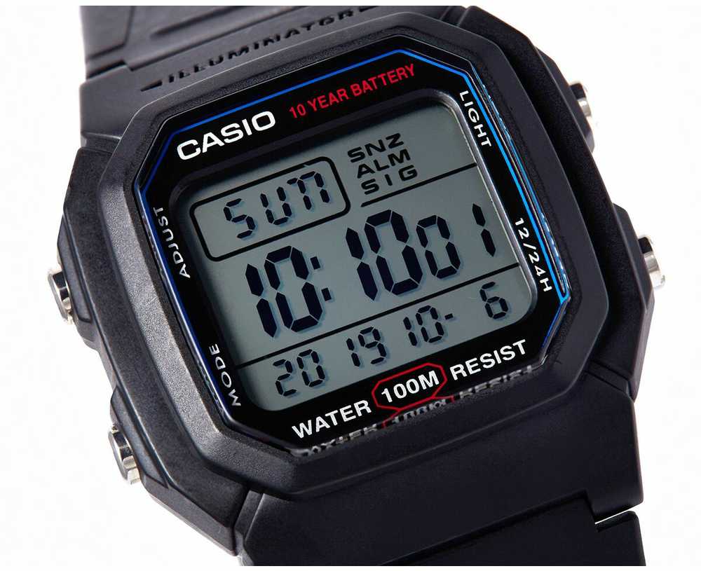 Laikrodis Casio W-800H-1AVES