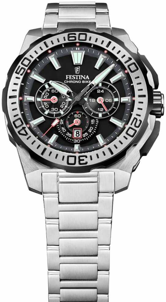 Festina Chrono Bike F20724/7 Vyriškas Laikrodis Nardymo Laikrodis Chronografas