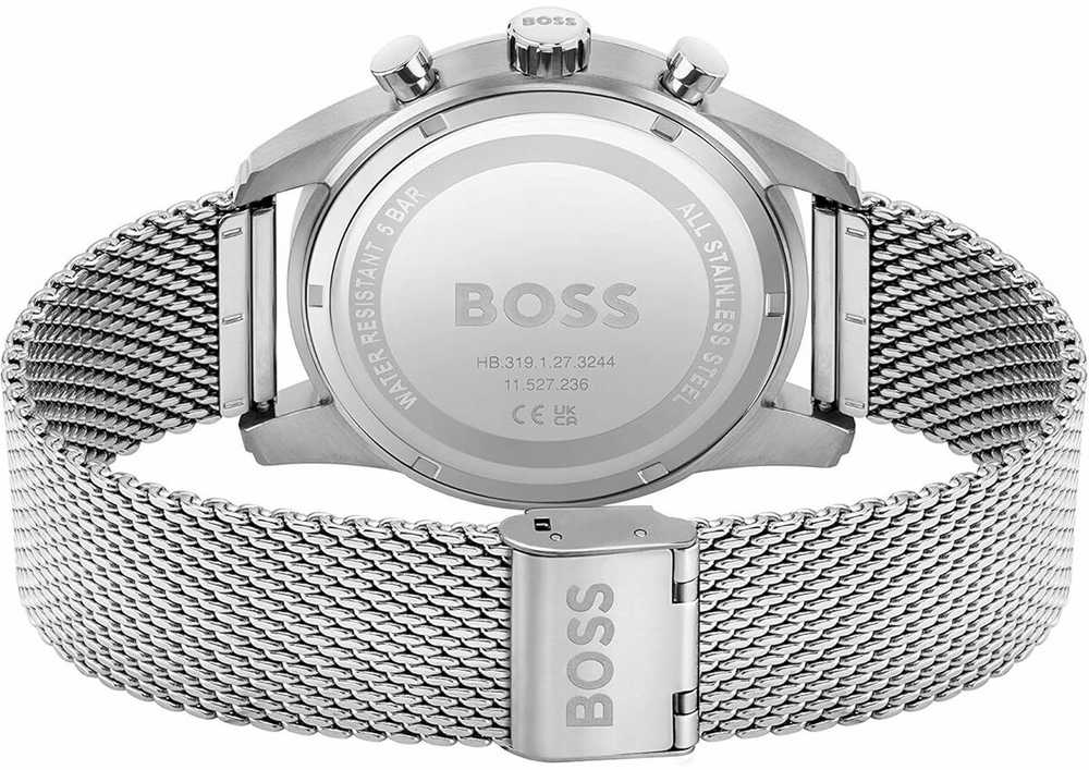Hugo Boss Laikrodis BOSS 1513938. Kvarcas, Spalva žalia. Žmogus.