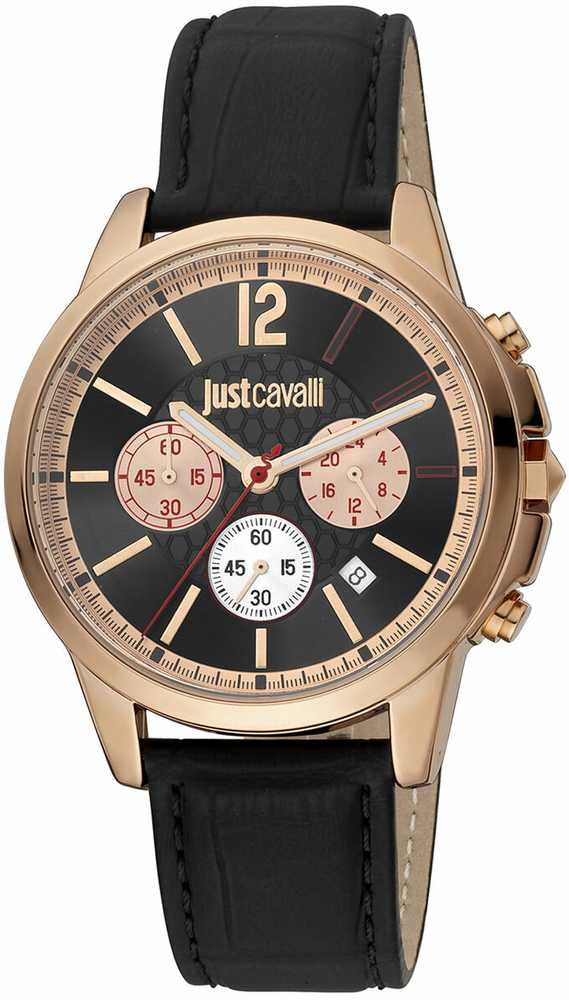 Laikrodis JUST CAVALLI JC1G175L0235. Kwarcowy, Kolor raudona. Mężczyzna.