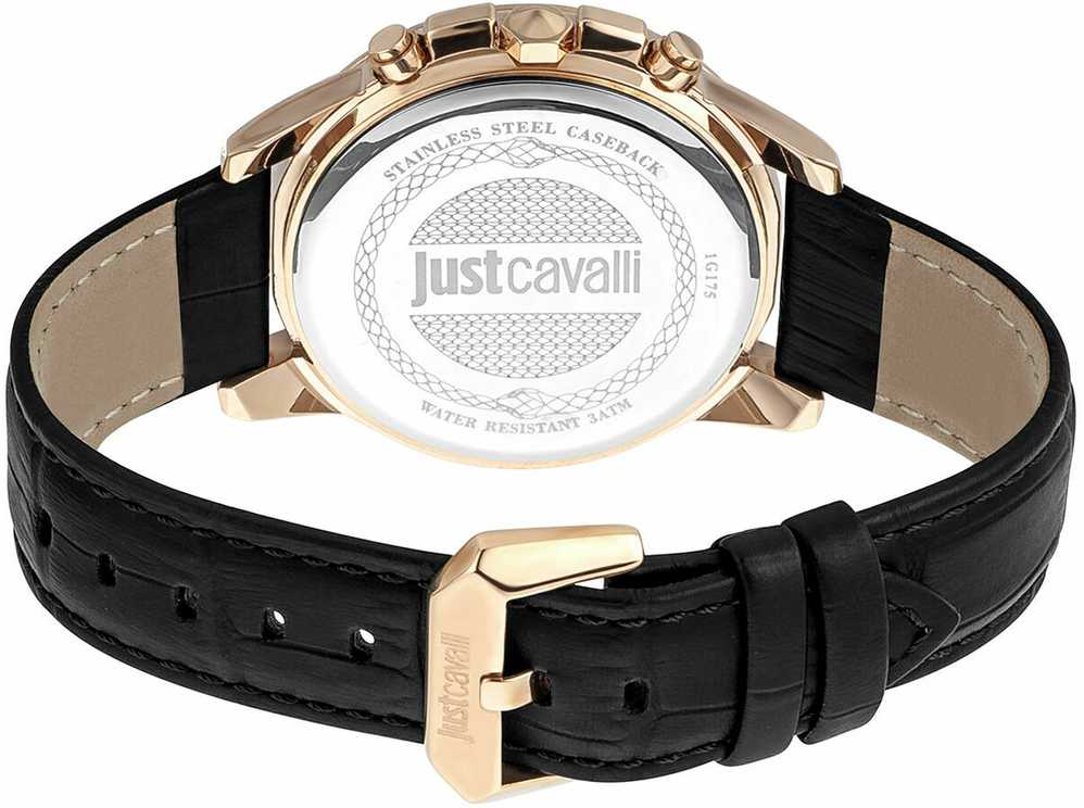 Laikrodis JUST CAVALLI JC1G175L0235. Kwarcowy, Kolor raudona. Mężczyzna.