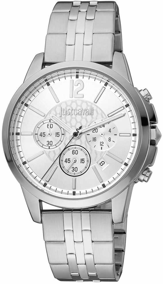 JustCavalli Laikrodis JUST CAVALLI JC1G175M0255. Kwarcowy, Kolor pilka. Mężczyzna.