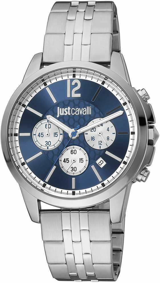 JustCavalli Laikrodis JUST CAVALLI JC1G175M0265. Kwarcowy, Kolor mėlyna. Mężczyzna.