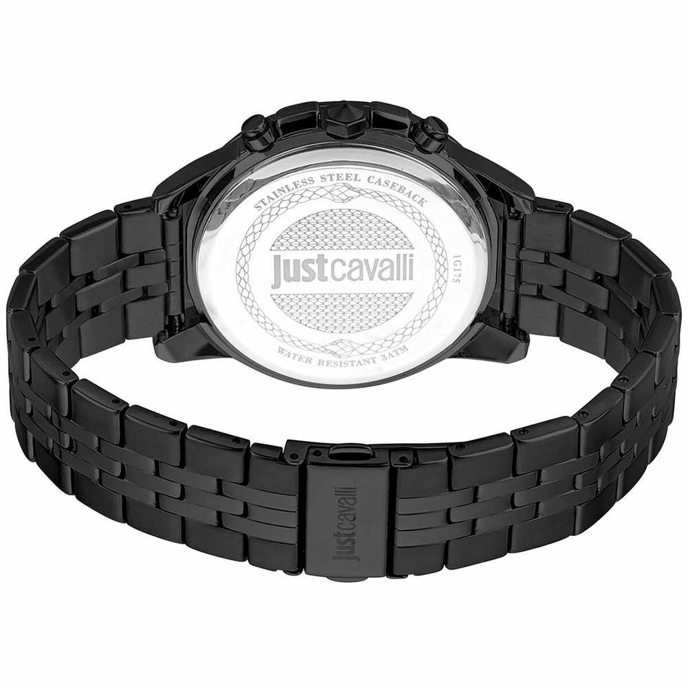 Laikrodis JUST CAVALLI JC1G175M0275. Kwarcowy, Kolor mėlyna. Mężczyzna.