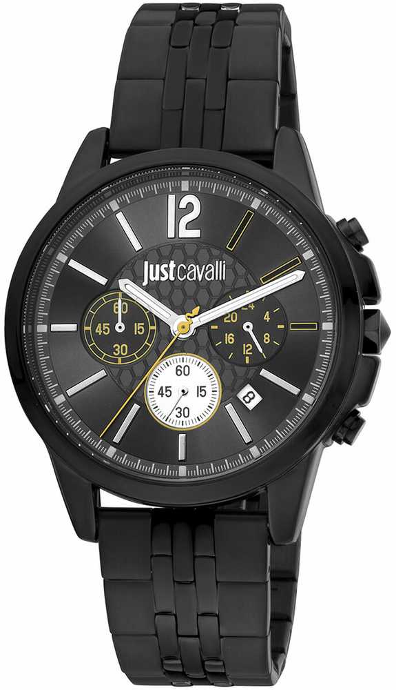 JustCavalli Laikrodis JUST CAVALLI JC1G175M0285. Kwarcowy, Kolor juoda. Mężczyzna.