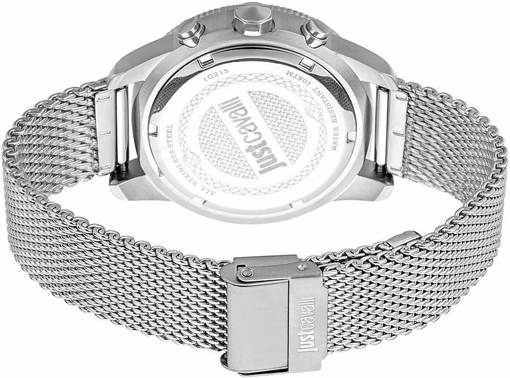 JustCavalli Laikrodis JUST CAVALLI JC1G215M0045. Kwarcowy, Kolor pilka. Mężczyzna.
