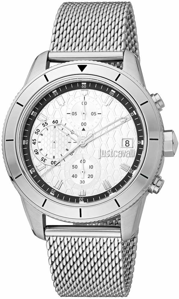 JustCavalli Laikrodis JUST CAVALLI JC1G215M0045. Kwarcowy, Kolor pilka. Mężczyzna.