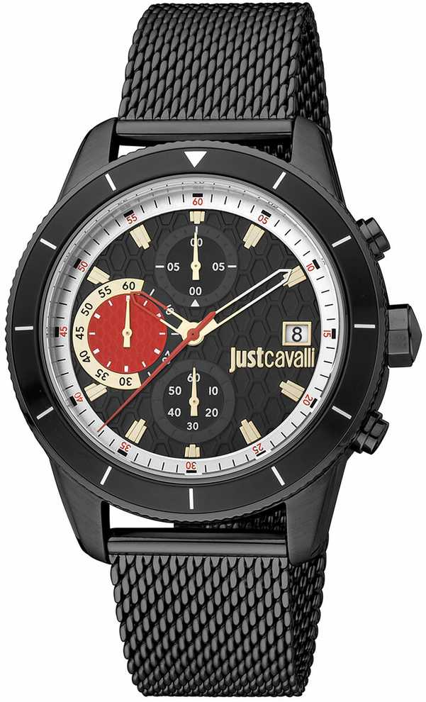 JustCavalli Laikrodis JUST CAVALLI JC1G215M0075. Kwarcowy, Kolor raudona. Mężczyzna.