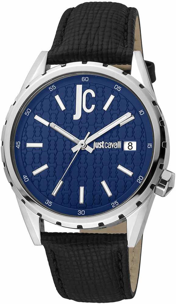 JustCavalli Laikrodis JUST CAVALLI JC1G217L0025. Kwarcowy, Kolor mėlyna. Mężczyzna.