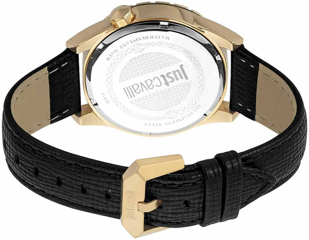 JustCavalli Laikrodis JUST CAVALLI JC1G217L0035. Kwarcowy, Kolor juoda. Mężczyzna.