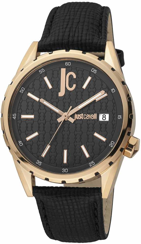 JustCavalli Laikrodis JUST CAVALLI JC1G217L0035. Kwarcowy, Kolor juoda. Mężczyzna.