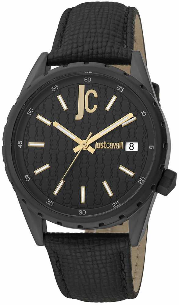 JustCavalli Laikrodis JUST CAVALLI JC1G217L0045. Kwarcowy, Kolor juoda. Mężczyzna.