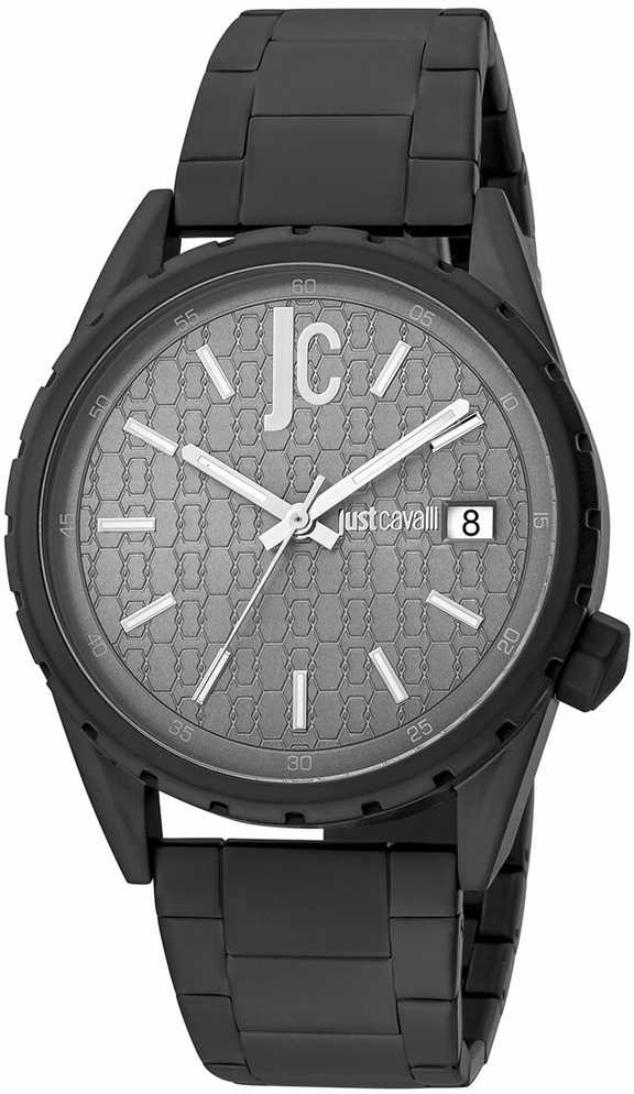 JustCavalli Laikrodis JUST CAVALLI JC1G217M0075. Kwarcowy, Kolor pilka. Mężczyzna.