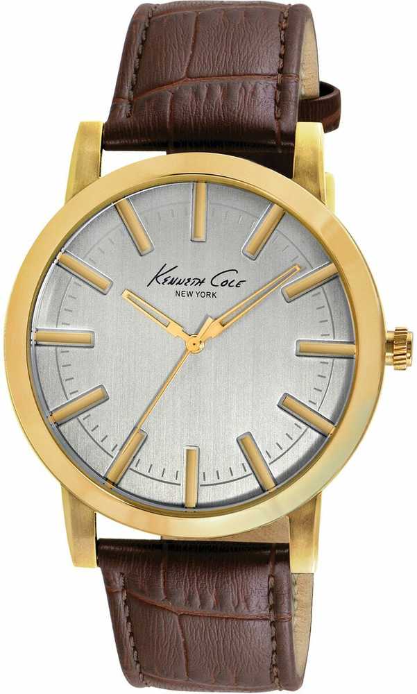 Laikrodis KENNETH COLE IKC8043. Kwarcowy, Kolor sidabrinė. Mężczyzna.