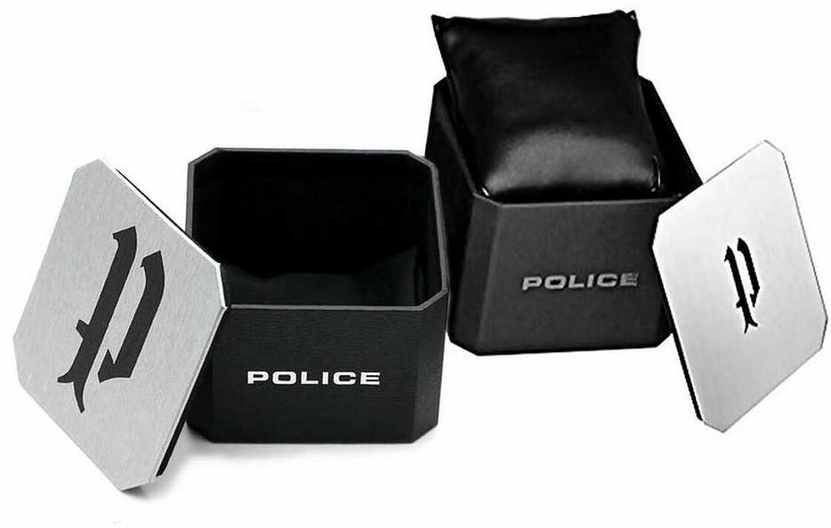 Laikrodis POLICE PL15714JSB02. Kwarcowy, Kolor juoda. Mężczyzna.