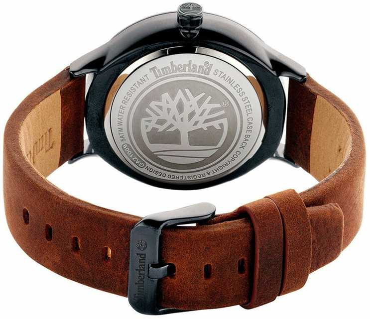 Laikrodis TIMBERLAND TDWGA2100902. Kwarcowy, Kolor juoda. Mężczyzna.