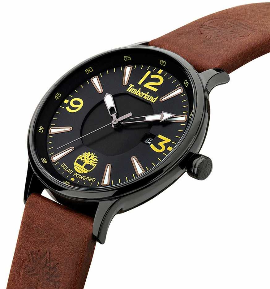 Laikrodis TIMBERLAND TDWGA2100902. Kwarcowy, Kolor juoda. Mężczyzna.
