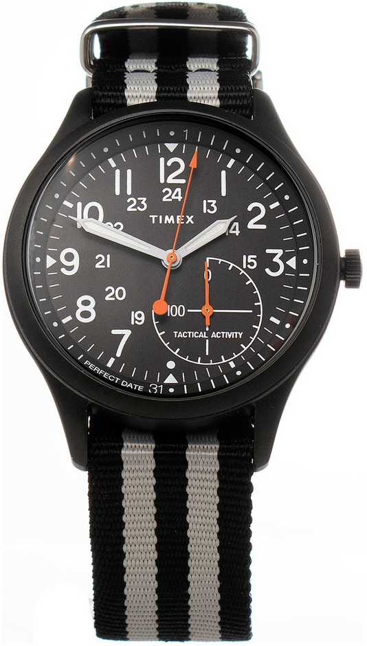 Laikrodis TIMEX TW2V10600LG. Kwarcowy, Kolor juoda. Mężczyzna.