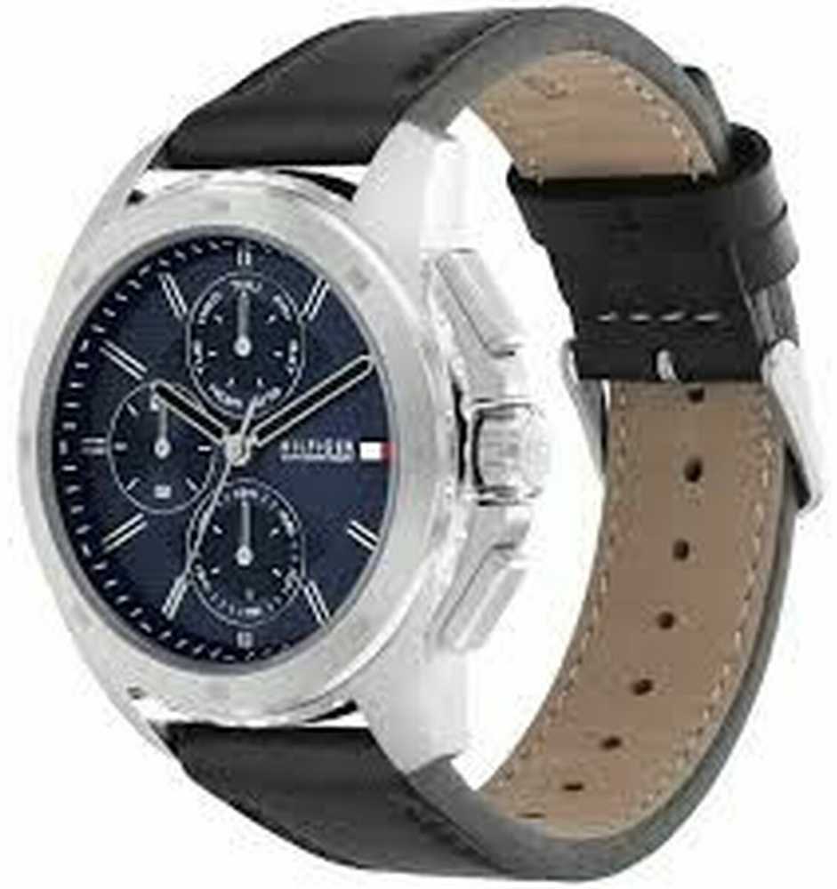Laikrodis TOMMY HILFIGER 1710619. Kvarcas, Spalva mėlyna. Žmogus.