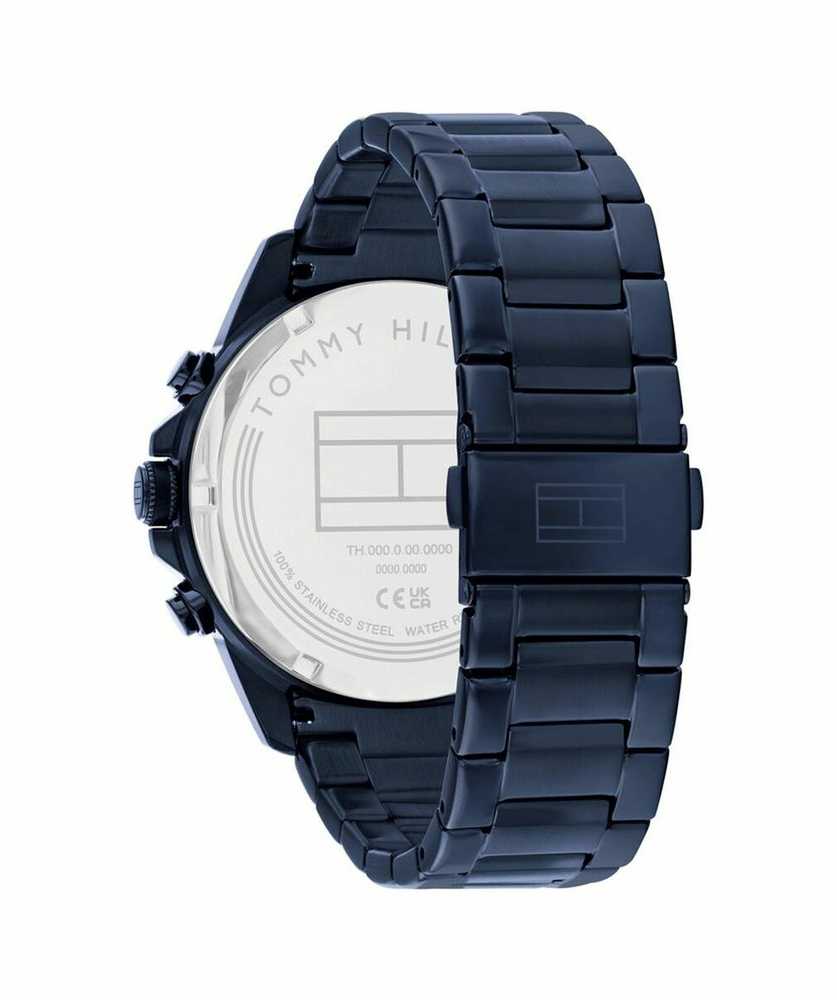 Laikrodis TOMMY HILFIGER 1710652. Kvarcas, Spalva mėlyna. Žmogus.