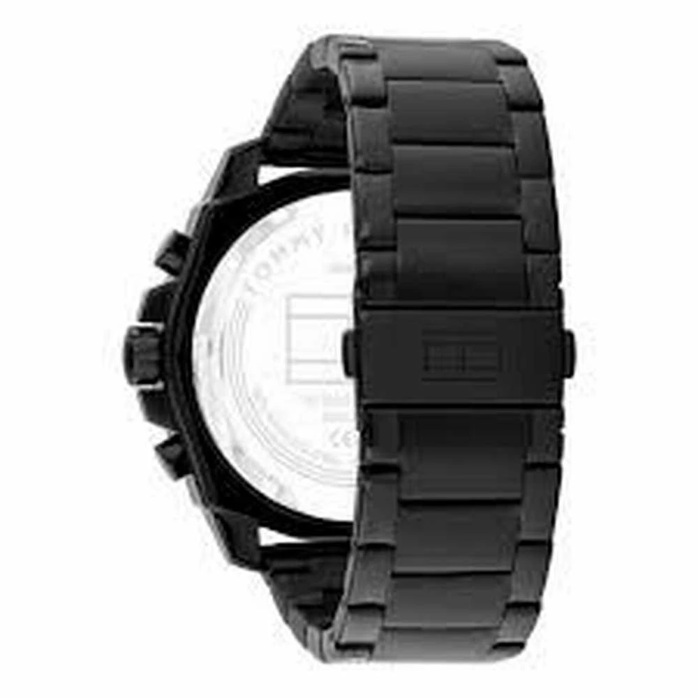 Laikrodis TOMMY HILFIGER 1710690. Kvarcas, Juoda Spalva. Vyriški.