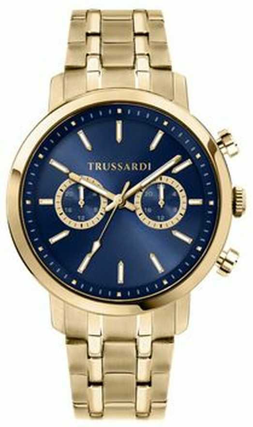 Laikrodis TRUSSARDI R2453147002. Kvarcas, Spalva mėlyna. Žmogus.