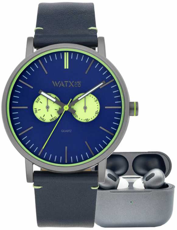 Watx Colors Laikrodis WATXANDCO RELOJ12_44. Kwarcowy, Kolor žalia. Mężczyzna.