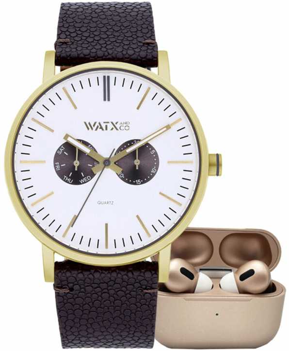 Watx Colors Laikrodis WATXANDCO RELOJ8_44. Kwarcowy, Kolor balta. Mężczyzna.