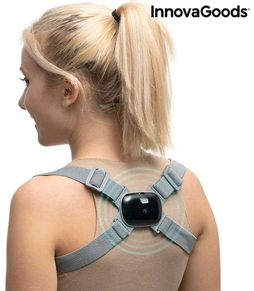 Pažangus įkraunamas laikysenos treniruoklis su vibracija Viback InnovaGoods
