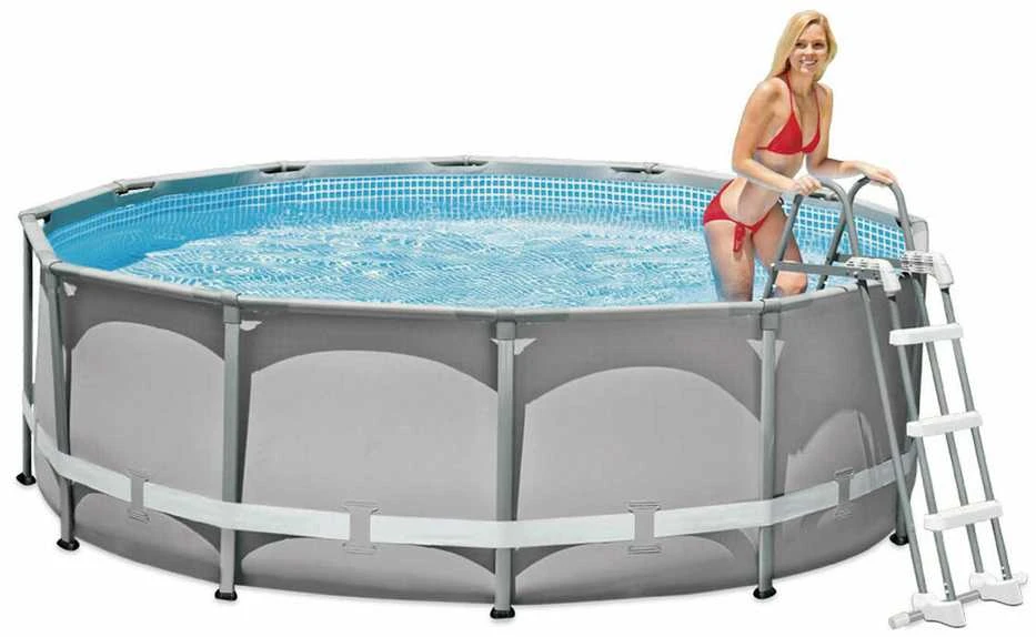 Intex baseino kopėčios su nuimamais laipteliais 110 cm