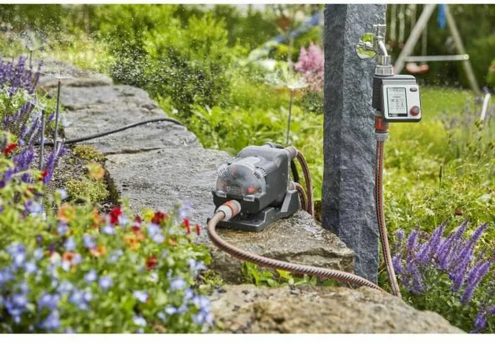 Sodo Laistymo Sistema - Gardena Master Laistymo Valdymas Iki 6 Tvarkaraščių Atsparus Orui